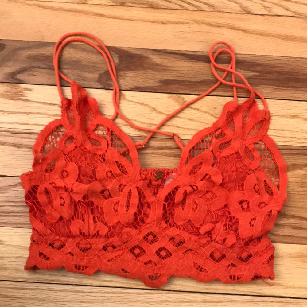 Free People Adella Lace Bralette